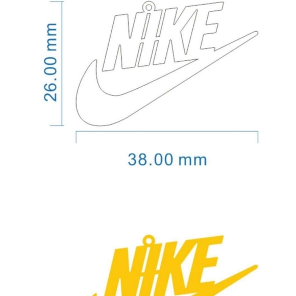 COPY - Stainless steel Nike Chain Necklace - Picture 3 of 3